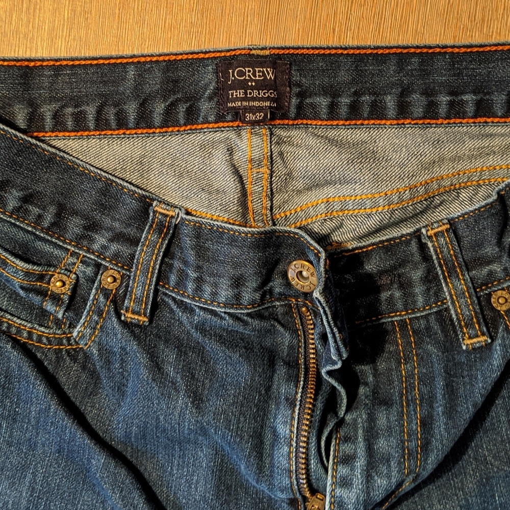 J Crew Men's Drigg Jeans 31/32